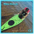 One Person Plastic Boat Sea Ocean Kayak with Pedals and Rudder